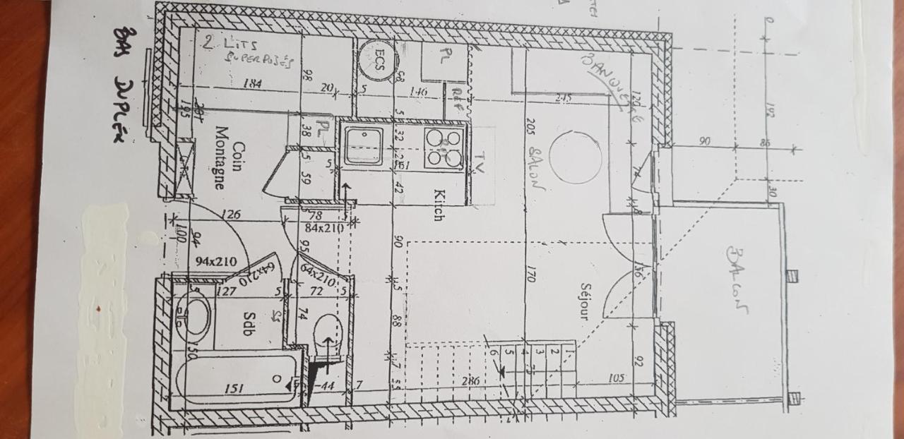 Duplex Residence Aldebaran Risoul - 3 Pieces - 8 Personnes Buitenkant foto