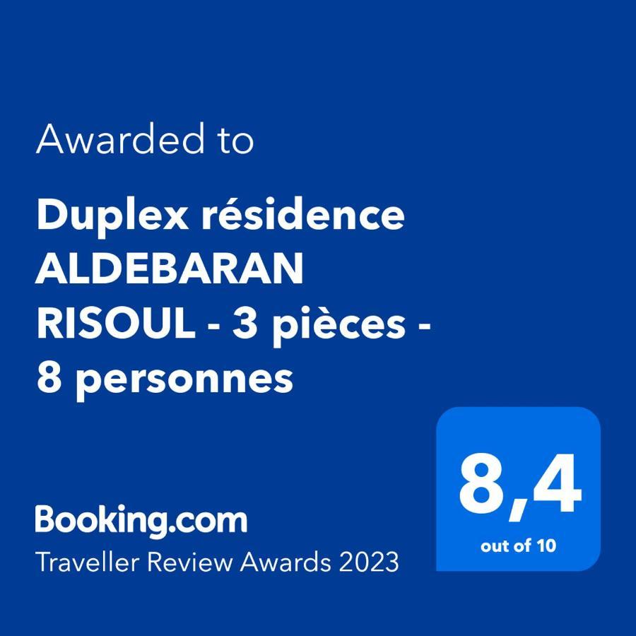 Duplex Residence Aldebaran Risoul - 3 Pieces - 8 Personnes Buitenkant foto